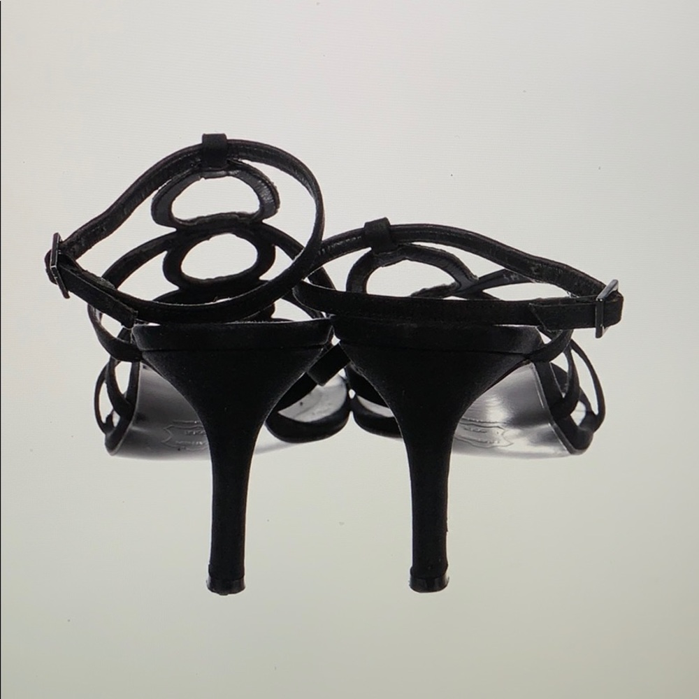 Stuart Weitzman Canvas Caged Sandals - image 4